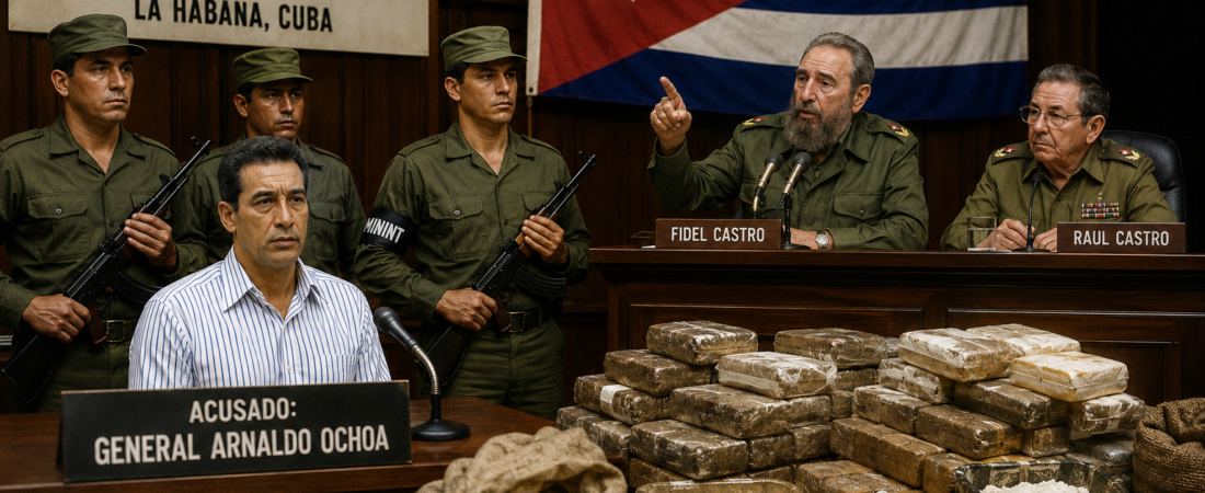 JUICIO AL GENERAL OCHOA ( CUBA )
