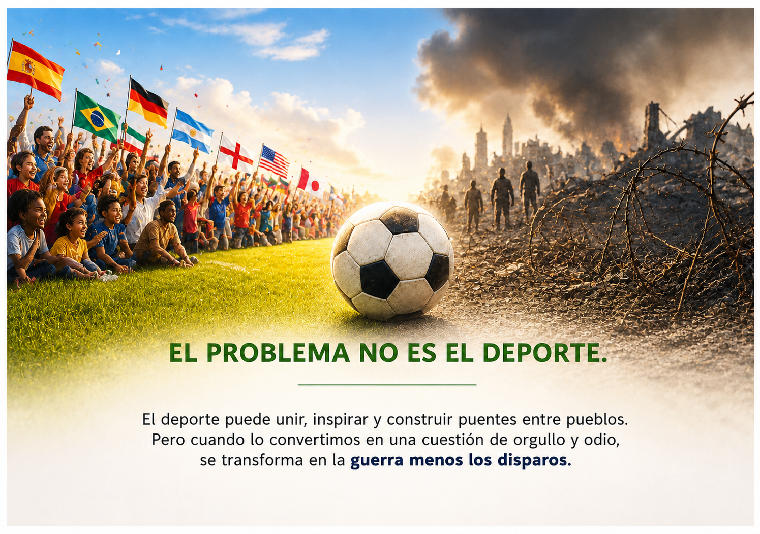 Cuando el deporte tiene un componente identitario de cohesión y lucha tribal