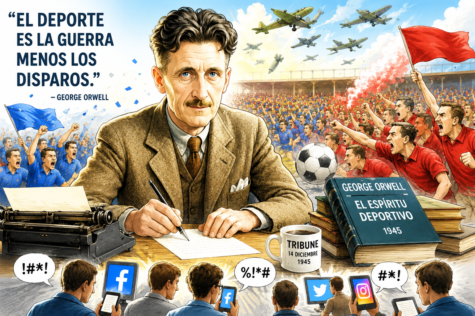El espíritu deportivo – George Orwell – Tribune, 14 de diciembre de 1945