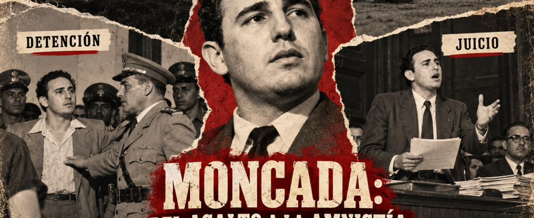 El juicio de Fidel Castro: del desastre del Moncada a la libertad