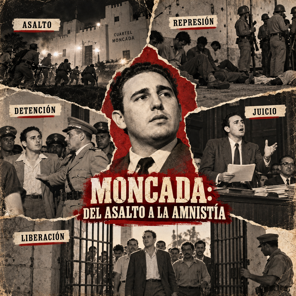 El juicio de Fidel Castro: del desastre del Moncada a la libertad